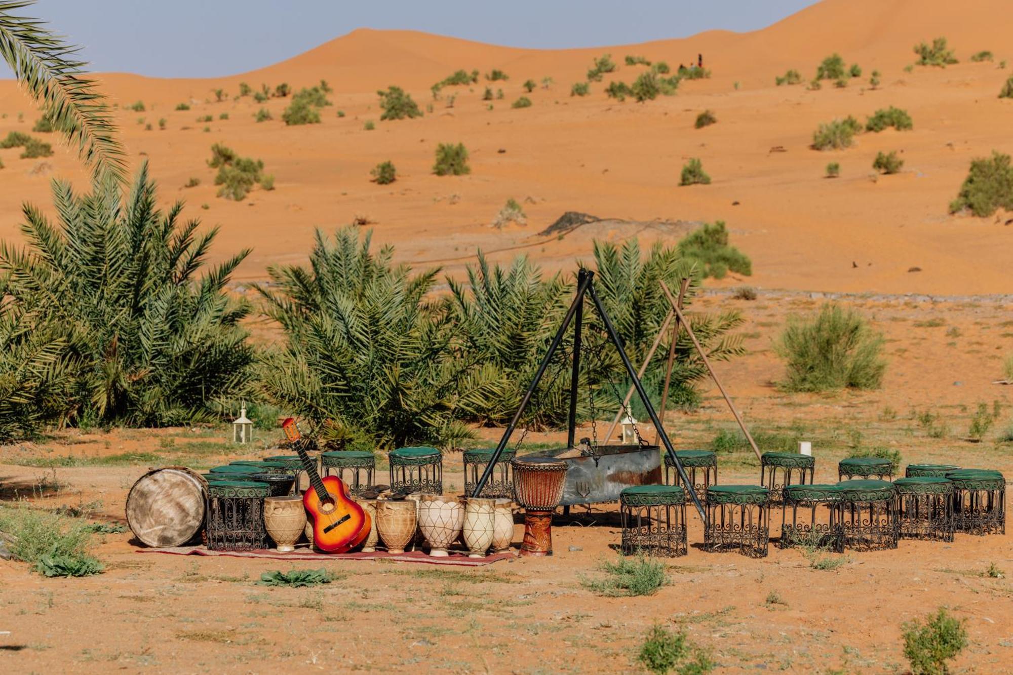 Sahara Glamping Merzouga Eksteriør billede